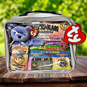 TY Beanie Babies Official Club Platinum Membership Kit 1999 Limited Edition Seal